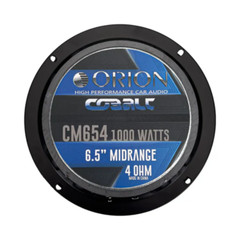 Orion CM654 6.5″ 1000W Max 4-Ohm Car Audio Midrange Bullet Speakers (Pair)