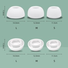 New Replacement 3 Pairs Silicone Ear Tips for Apple AirPods Pro / Pro 2