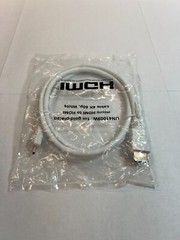 Raspberry Pi Gold-Plated Micro-HDMI to HDMI Cable White UN41009W