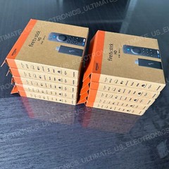 LOT of 10 – Amazon Fire TV Stick 8GB with Alexa Voice Remote TV New 2024 Model
