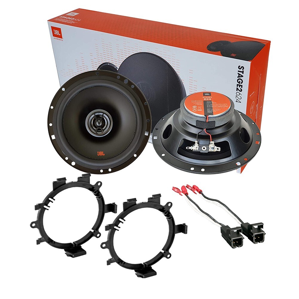 JBL 240W 6.5″ 2-way Front Door Speakers Kit for 1999-2006 Chevy Silverado 1500