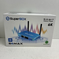 SuperBOX S6 Max 4GB RAM 64GB ROM Smart Media Player