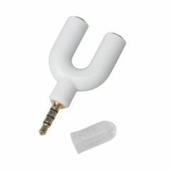 (2-Pack) 3.5mm Stereo Audio Male to 2 Female Headphone Splitter Cable Adapter