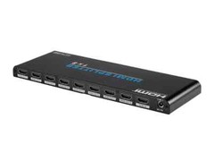 Blackbird 4K Pro 1×8 HDMI Splitter W/ HDCP 2.2 & EDID Support | Up to 10.2 Gbps
