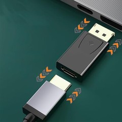 5PCS DisplayPort DP to HDMI Converter Display Port to HDMI Male Female Adapter