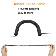 3.5mm Male to Male AUX Cable Cord L-Shaped Right Angle Car Audio Headphone Lot