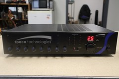 Speco Technologies PBM 60A 60W RMS P.A. Amplifier – Used