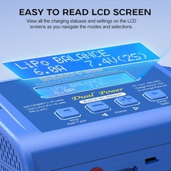 B6AC 80W Lipo Battery Balance Charger 6Amp Discharger, RC Hobby Battery Charger