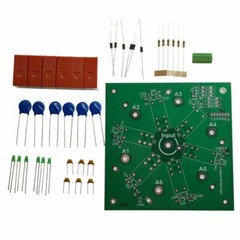 SO-239 6-way 1.8MHz-60MHz 6:1 Coax Remote Antenna Switch Module KIT or Assembled