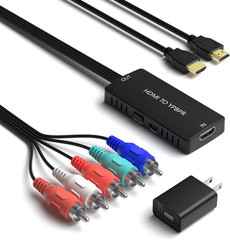 HDMI to Component Converter, HDMI to Ypbpr Adapter Support 1080P/720P
