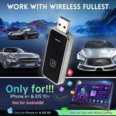 USB Wireless CarPlay Adapter For iPhone Apple Wireless Carplay Dongle Plug Play