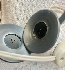 Soviet Vintage headphones TON-2M Oktava NEW FULL SET USSR 1980s