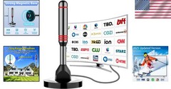 Compact 5.5 in Digital TV Antenna for Smart TVs – Easy Install & Long Range