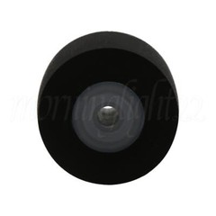 10pcs Black Rubber 10 x 6.5 x 1.5 mm Pinch Roller for Cassette Decks