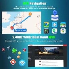 12.1″ Vertical Screen For Infiniti G25 G35 G37 2007-2015 Car Radio CarPlay GPS