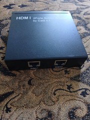 A-NeuVideo ANI-0102HC HDMI 2 port Used Splitter Amplifier by Cat5 (78-186-10)