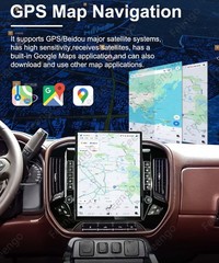 15.6″ Car Stereo Android Radio 8+128GB For 13-20 Chevrolet Silverado Gmc Sierra
