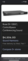 BOSE Audio System ( Fitness Center , Lounge , Hall , Nightclub , Theater , Gym )
