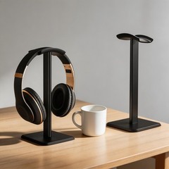 Desktop Over-Ear Gaming Headset Stand 1 Pc Headphone Display Hanger
