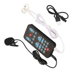 1PCS Handheld Voice Changer Multifunctional Sound Disguiser With 8 Voice Effects