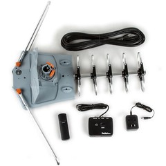 150MILES OUTDOOR TV ANTENNA MOTORIZED AMPLIFIED HDTV HIGH GAIN 36dB UHF VHF