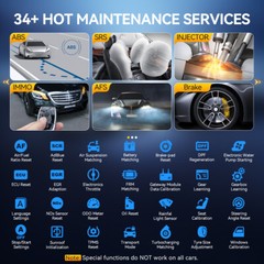 MUCAR 892BT Full System OBD2 Diagnostic Tool Bidirectional Scanner Free Update