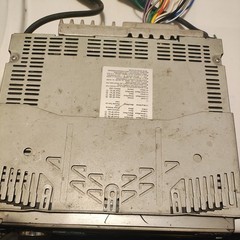 Old School Alpine CDE-9852 CD Player In Dash Receiver Harness Not Available