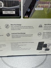 Tapo Tp-link 4K Security Dual Lens Pan/Tilt Camera Wireless Outdoor C675D KIT