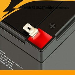 12V 12AH Battery for Pride Mobility Go-Go Ultra X 3-Wheel – 2 Pack