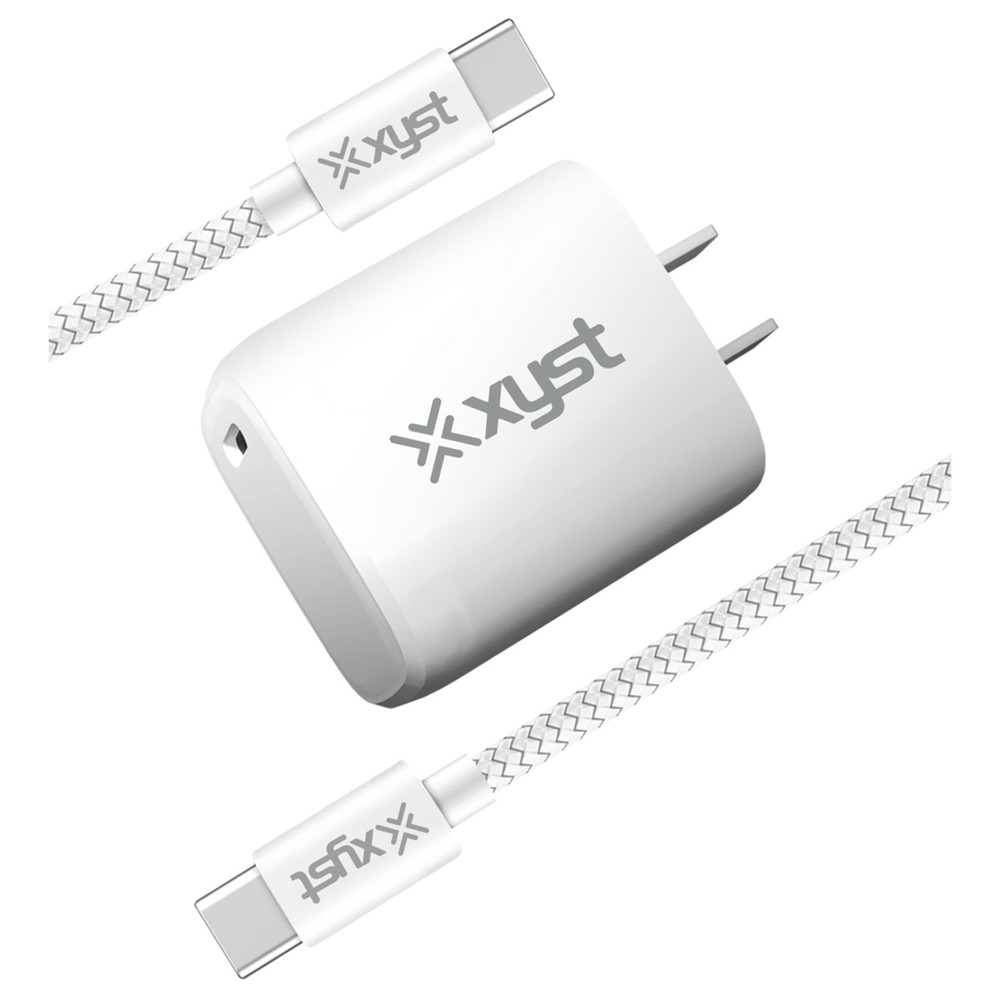 Xyst Xys-kitcctc6w 20-watt Single-port Usb-c Power Delivery Car Charging Kit