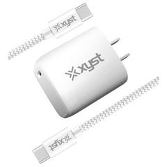 Xyst Xys-kitcctc6w 20-watt Single-port Usb-c Power Delivery Car Charging Kit