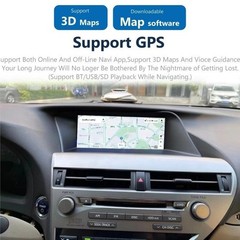 10.25″For Lexus Rx Rx350 Rx450 09~15 Car Radio Android Auto Apple Carplay 8+128G