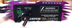 RARE OLD SCHOOL US AMPS U.S. AMPS U.S.A AMPS 12V 60 AMP POWER SUPPLY PROTOTYPE!