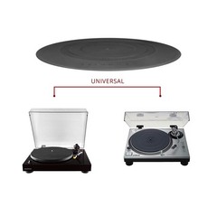 Fluance Turntable Platter Mat (Rubber Black) – Audiophile Grade