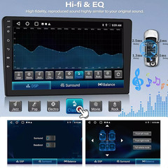 Android 15+CAM Carplay For Toyota Corolla 2009-2013 GPS Nav Car Stereo Radio SWC
