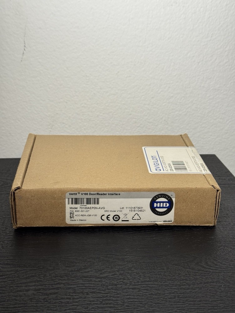 Avigilon AC-HID-VERT -V100 Door/Reader Interface NEW SEALED IN BOX (70100AEP0N-A