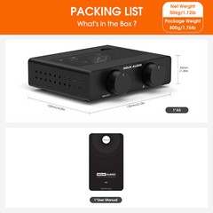 Douk Audio A5 HIFI TPA3255 Digital Power Amplifier