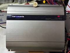 PIONEER CARROZZERIA # GM-X802 CLASS A 200W x 2 Vintage Old School Cool REPAIRED