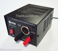 AC to 12VDC Converter POWER SUPPLY w/ Lighter Plug Socket Jack 3-5 Amp Surge