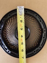 1 – 6.5″ 6.5 6 1/2 Inch Inches High Excursion Speaker Grill BRAND NEW