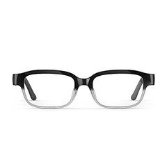 Echo Frames (2nd Gen) Smart Glasses with open-ear Audio and Alexa – Quartz Gr…