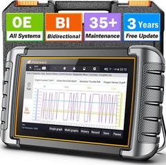 Bidirectional Scannner OBD2 Automotive Diagnostic Tool All System Active Test