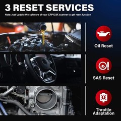 LAUNCH CRP123X OBD2 Scanner ABS SRS Code Reader Check Engine Car Diagnostic Tool