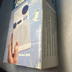 Vintage Pollenex Shower Radio AM FM SR0 New 1986 Water Resistant