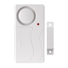 Entry Magnetic Window Door Super Loud Alarm Indoor Anti-theft White Host Durable