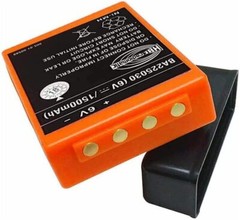 6 Pcs BA225030 6V 1500mAh Ni-Mh Battery Rechargeable for HBC Pump Truck