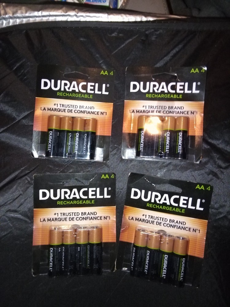 duracell aa rechargeable batteries 4 Packs