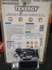 Tenergy Plug-In Type Ni-MH/Ni-Cd Battery Charger (9V Block) Model T-2299