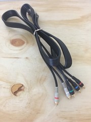 6FT COMPONENT VIDEO CABLE WITH AUDIO 5 RCA RED GREEN BLUE RGB for HDTV DVD VCR