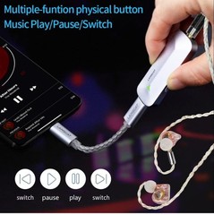 Portable Headphone Amp, Balanced 2.5mm Output LC3100 Series, Mini HiFi DAC Ch…
